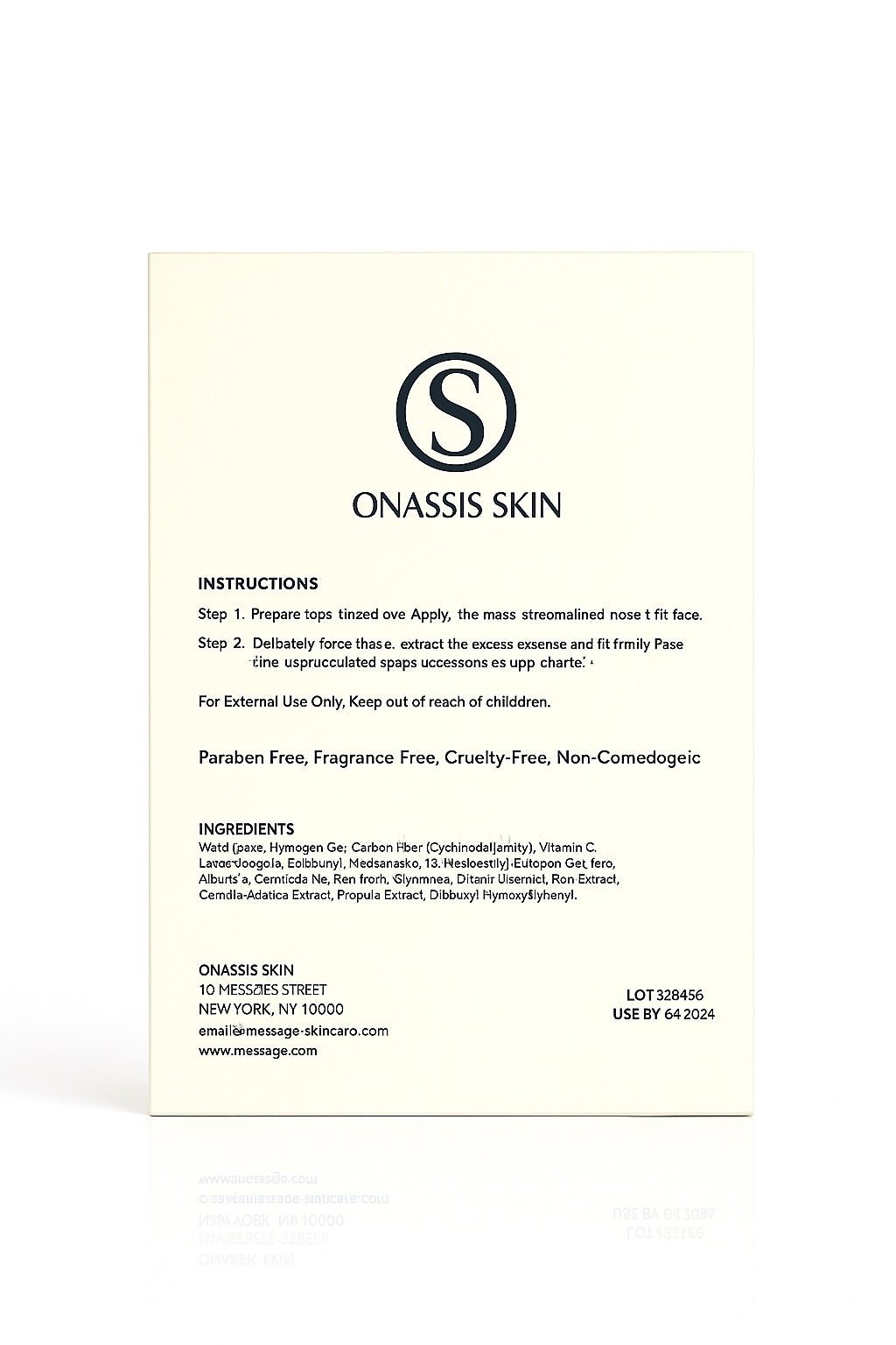 Onassis Skin BioSkin Fiber Mask - Single Mask - ONASSIS SKIN
